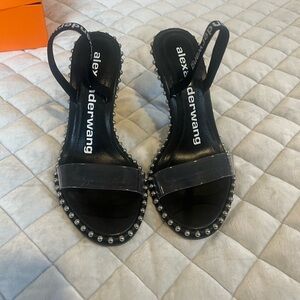 Alexander Wang Black High Heels Sandals